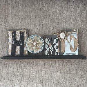 Rustic HOME Decor Sign